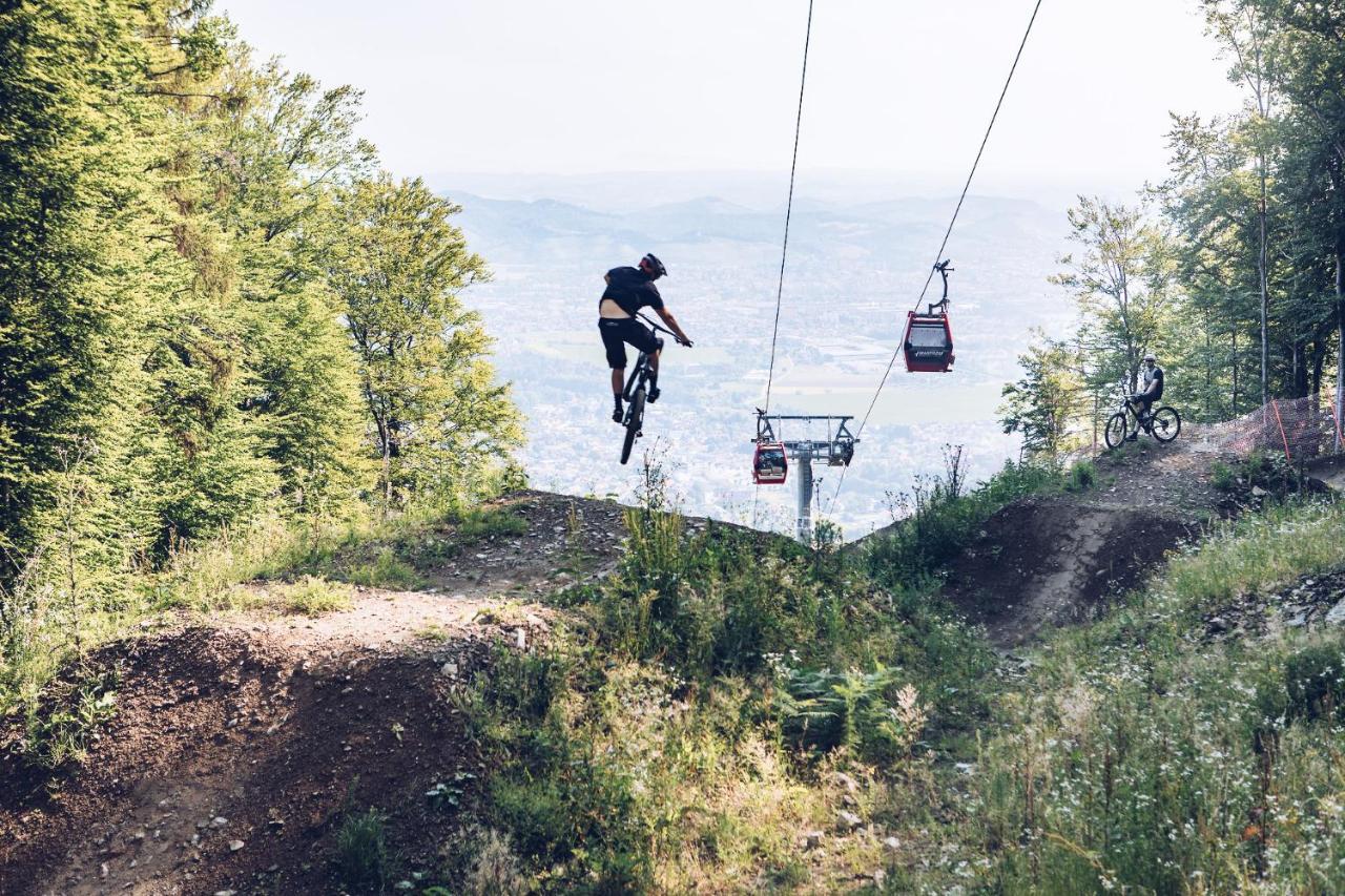 Pohorje Village Wellbeing Resort - Wellness & Spa Hotel Bolfenk Maribor Eksteriør bilde